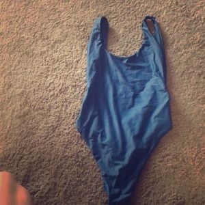 One piece bathing suit